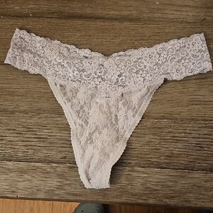 Soma Lace Panties - Silver/Dove Grey